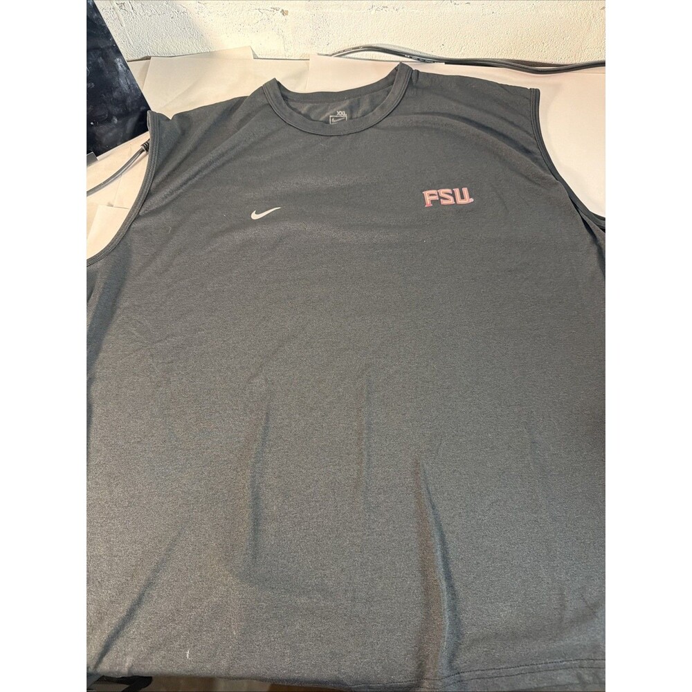 Florida State University Sleeveless T Shirt - XXL Nike Fit